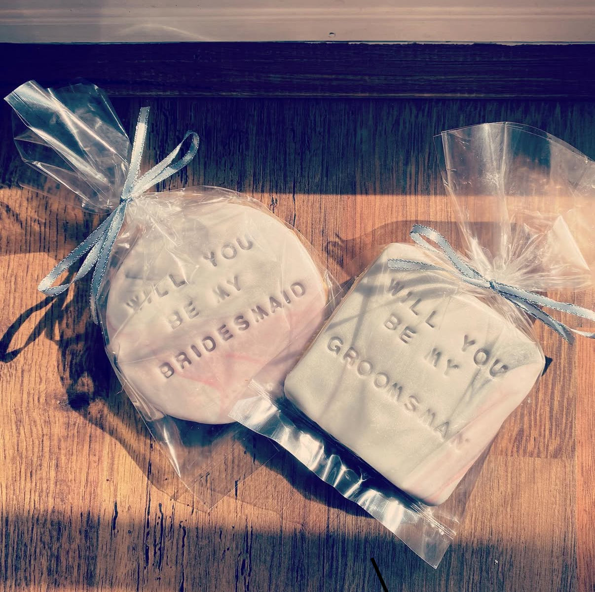 Wedding & Engagement Fondant Cookies