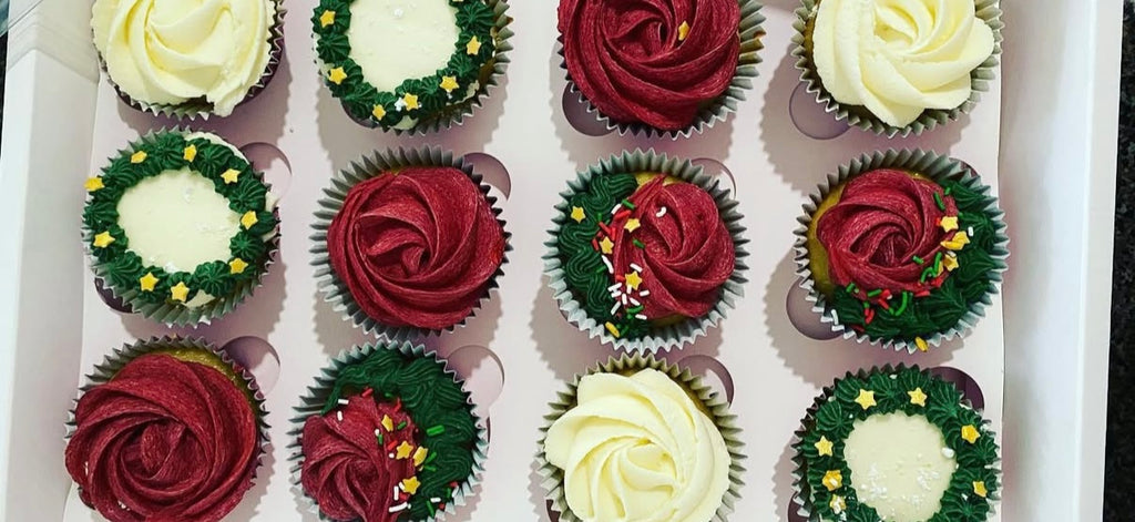 Christmas cupcakes (collection only)