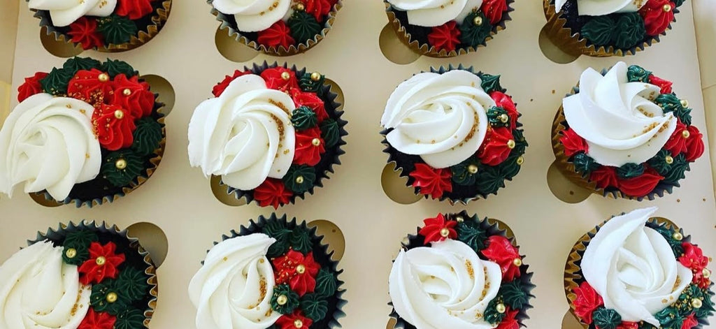 Christmas cupcakes (collection only)